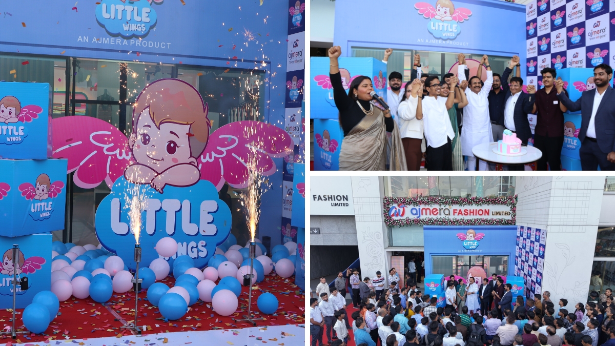 અજમેરા ફેશને પ્રીમિયમ કિડ્સવેર ફ્રેન્ચાઇઝી બ્રાન્ડ ‘લિટલ વિંગ્સ’ લોન્ચ કરી
